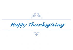 Happy Thanksgiving